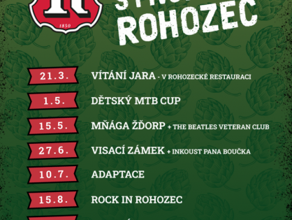 Rok s Pivovarem Rohozec bude plný akcí!